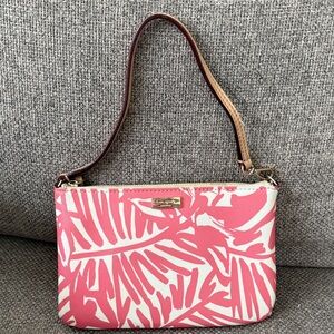 Kate Spade Pink and Cream Wristlet